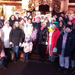 14 января работники Мостовской ЦРБ посетили Национальный парк 